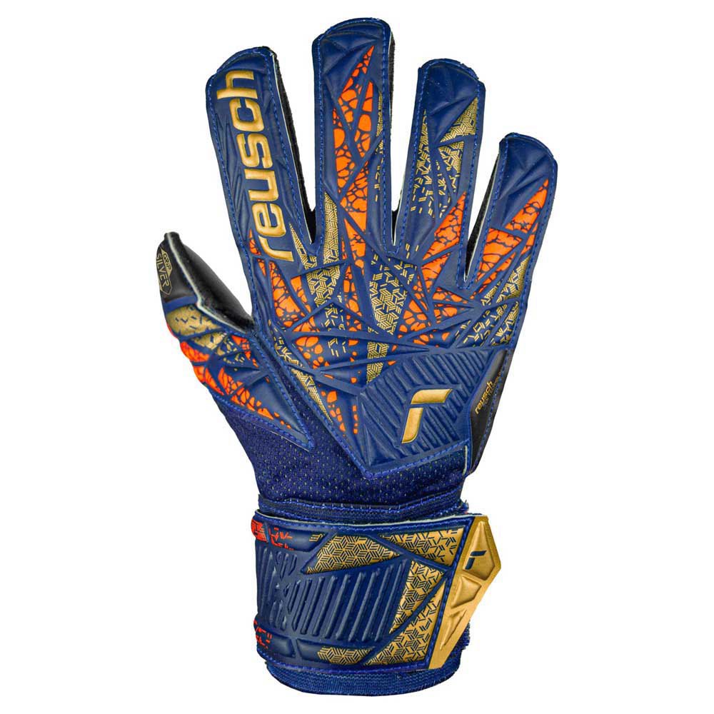 Reusch Attrakt Silver Goalkeeper Gloves Blau 5 von Reusch