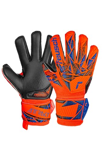 Reusch Attrakt Silver Junior Torwarthandschuhe für Kinder mit Expanse Cut und ultimativem Grip, 4 von Reusch