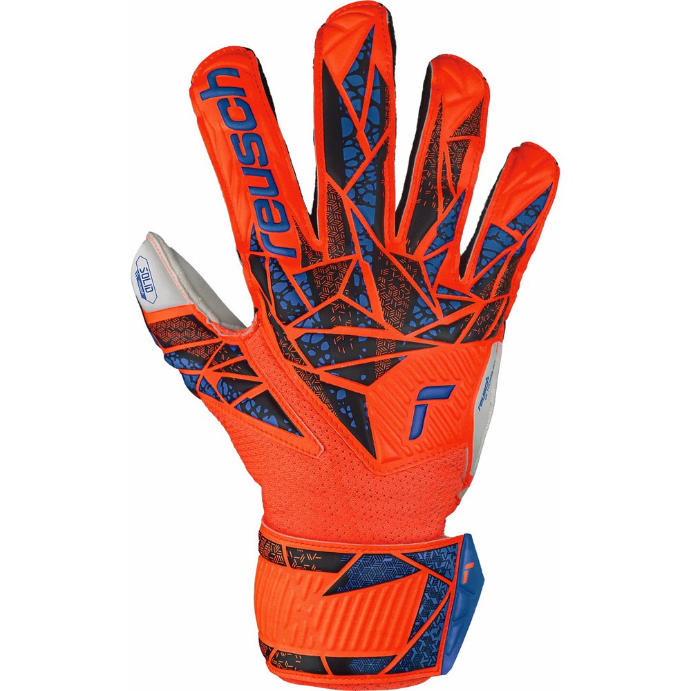 Reusch Attrakt Solid Goalkeeper Gloves Orange 4 von Reusch