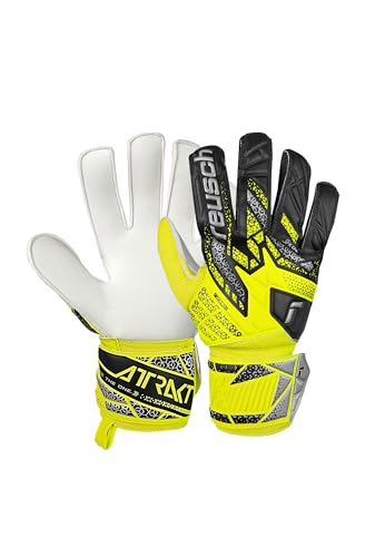 Reusch Attrakt Solid griffige Torwarthandschuhe Fußballhandschuhe für Erwachsene für Männer und Frauen geeignet für alle Wetterbedingungen und Spielfeldoberflächen Reusch Attrakt Solid griffige Torwarthandschuhe Fußballhandschuhe für Erwachsene für Männer und Frauen geeignet für alle Wetterbedingungen und Spielfeldoberflächen von Reusch