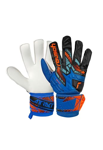 Reusch Attrakt Solid griffige Torwarthandschuhe Fußballhandschuhe für Erwachsene für Männer und Frauen geeignet für alle Wetterbedingungen und Spielfeldoberflächen Reusch Attrakt Solid griffige Torwarthandschuhe Fußballhandschuhe für Erwachsene für Männer und Frauen geeignet für alle Wetterbedingungen und Spielfeldoberflächen von Reusch