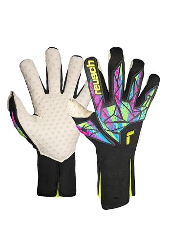 Reusch Attrakt SpeedBump Strapless Torwarthandschuhe für Erwachsene mit Evolution Negative Cut optimal für Kunstrasen, 9 von Reusch