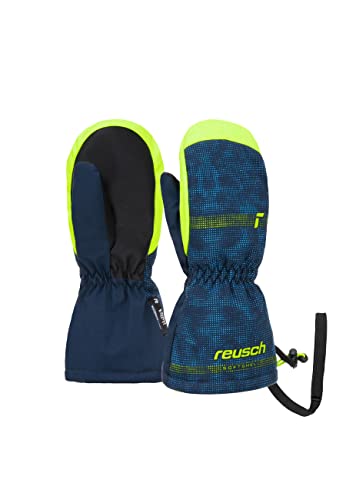 Reusch Unisex Baby wasserdichte Membran, Warme Skihandschuhe Alltagshandschuhe Schnee Schlittenfahren Babyhandschuhe Winter-Handschuhe Winterhandschuhe, 4955 Dress Blue/Safety Yellow, III Reusch Unisex Baby wasserdichte Membran, Warme Skihandschuhe Alltagshandschuhe Schnee Schlittenfahren Babyhandschuhe Winter-Handschuhe Winterhandschuhe, 4955 Dress Blue/Safety Yellow, III von Reusch