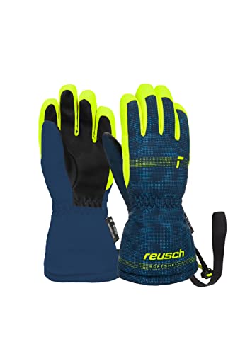 Reusch Unisex Baby Maxi R-tex Xt wasserdichte Membran, Warme Skihandschuhe Alltagshandschuhe Schnee Schlittenfahren Babyhandschuhe Winter-Handschuhe, 4955 Dress Blue/Safety Yellow, V Reusch Unisex Baby Maxi R-tex Xt wasserdichte Membran, Warme Skihandschuhe Alltagshandschuhe Schnee Schlittenfahren Babyhandschuhe Winter-Handschuhe, 4955 Dress Blue/Safety Yellow, V von Reusch