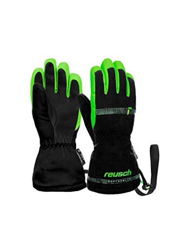 Reusch Unisex Baby Maxi R-tex Xt wasserdichte Membran, Warme Skihandschuhe Alltagshandschuhe Schnee Schlittenfahren Babyhandschuhe Winter-Handschuhe, 7781 Black/Green Gecko, IV Reusch Unisex Baby Maxi R-tex Xt wasserdichte Membran, Warme Skihandschuhe Alltagshandschuhe Schnee Schlittenfahren Babyhandschuhe Winter-Handschuhe, 7781 Black/Green Gecko, IV von Reusch