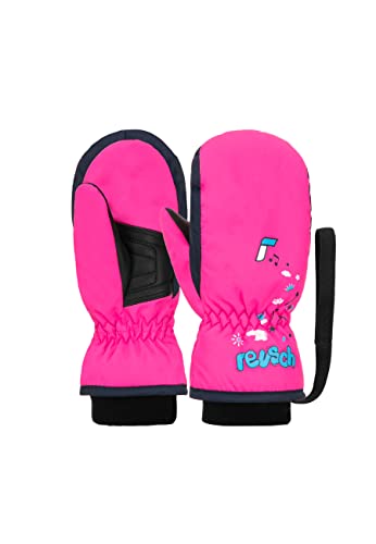 Reusch Baby-Jungen Kids Fäustling Angenehm Warm Winddicht Skihandschuhe Alltagshandschuhe Schnee Schlittenfahren Babyhandschuhe Winter-Handschuhe, 3297 pink glo/Dress Blue, V Reusch Baby-Jungen Kids Fäustling Angenehm Warm Winddicht Skihandschuhe Alltagshandschuhe Schnee Schlittenfahren Babyhandschuhe Winter-Handschuhe, 3297 pink glo/Dress Blue, V von Reusch