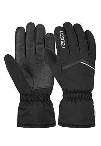 Reusch Damen Fingerhandschuh Marisa mit Langer Stulpe Black/White, 7 von Reusch