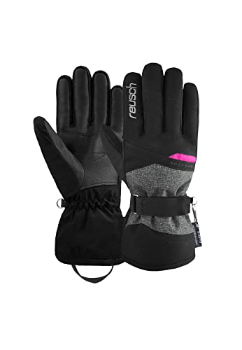 Reusch Damen Fingerhandschuhe Hellen R-TEX XT, 6.5, 7771 Blck/Blck Melang/Pink Glo Reusch Damen Fingerhandschuhe Hellen R-TEX XT, 6.5, 7771 Blck/Blck Melang/Pink Glo von Reusch