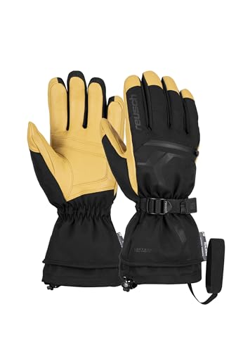 Reusch Down Spirit Gore-tex besonders Warmer, wasserdichter und atmungsaktiver Skihandschuh mit Daunen, schwarz-Camel, 9 Reusch Down Spirit Gore-tex besonders Warmer, wasserdichter und atmungsaktiver Skihandschuh mit Daunen, schwarz-Camel, 9 von Reusch