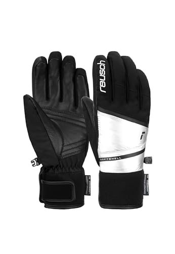 Reusch Damen Tessa Stormbloxx Wind-Wasserabweisende Membran, Atmungsaktiv Skihandschuhe Sporthandschuhe Schneehandschuhe Winter-Handschuhe, 7.5 von Reusch