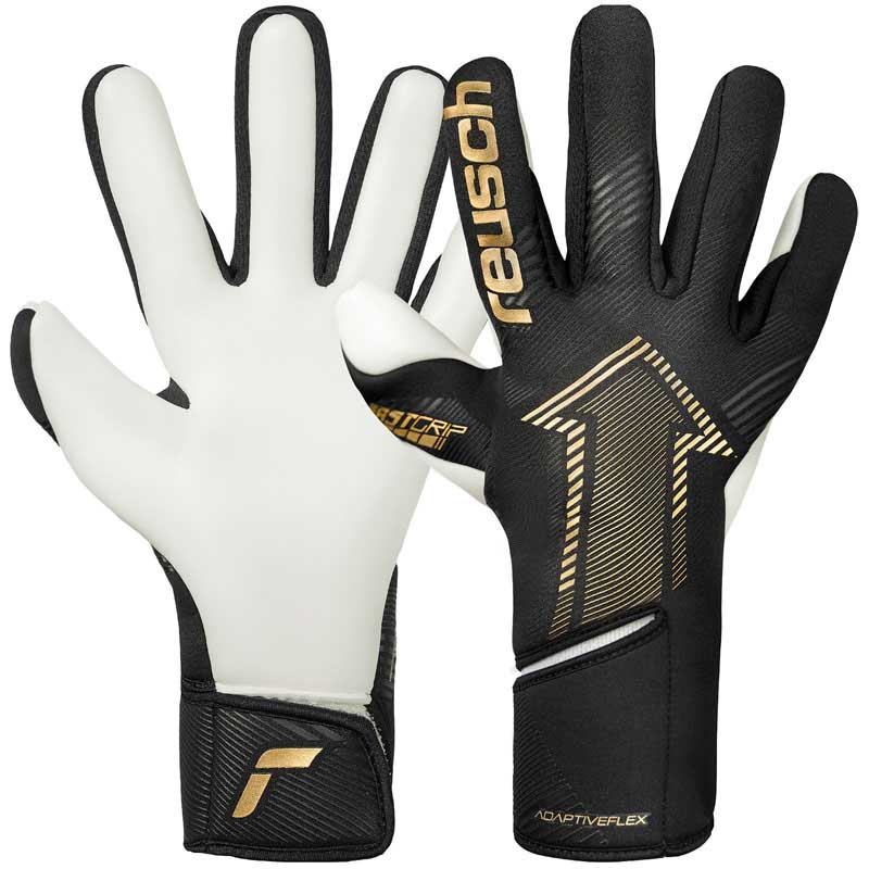 Reusch Fastgrip Gold Goalkeeper Gloves Schwarz 10 von Reusch