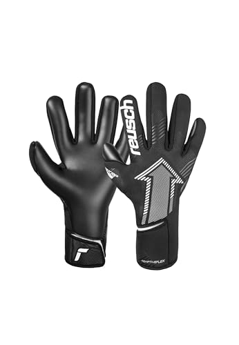 Reusch Fastgrip Infinity griffige und atmungsaktive Torwarthandschuhe Fußballhandschuhe für Erwachsene für Männer und Frauen perfekt geeignet für Kunstrasen, 7.5, Schwarz Reusch Fastgrip Infinity griffige und atmungsaktive Torwarthandschuhe Fußballhandschuhe für Erwachsene für Männer und Frauen perfekt geeignet für Kunstrasen, 7.5, Schwarz von Reusch