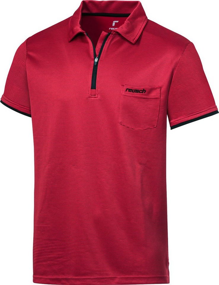 Reusch Funktionsshirt ultraleicht und mit praktischem Zipp-Polo-Kragen Reusch Funktionsshirt ultraleicht und mit praktischem Zipp-Polo-Kragen von Reusch