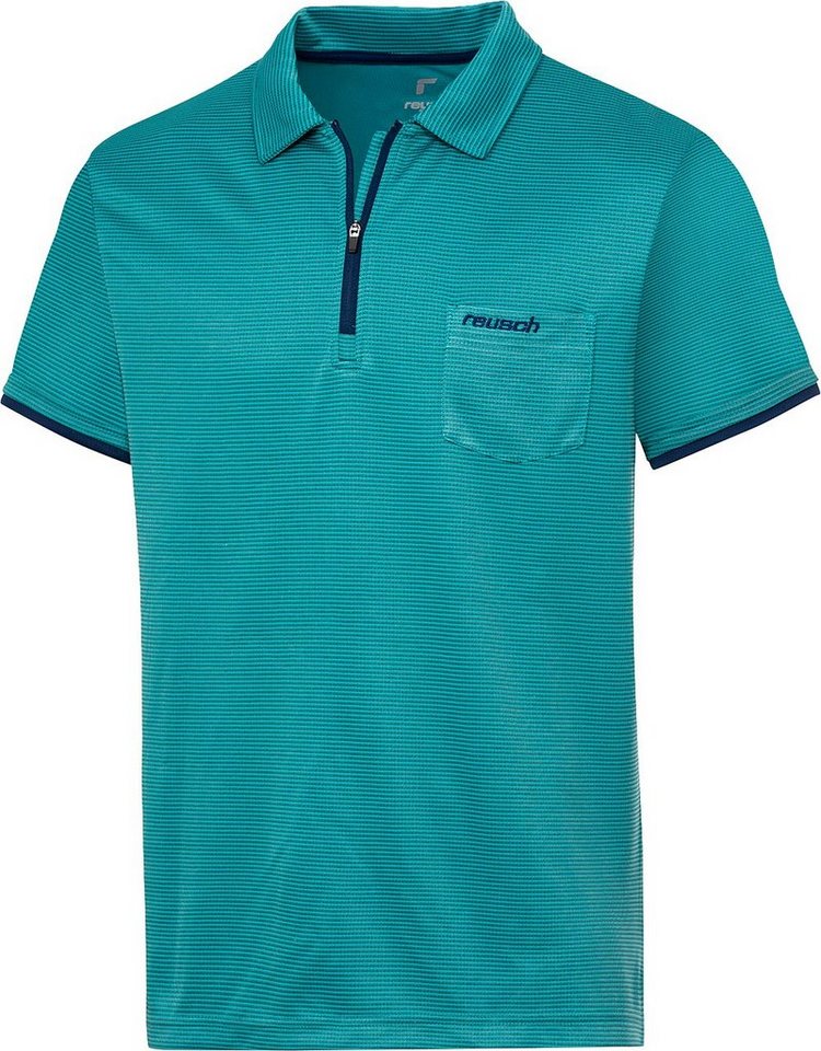 Reusch Funktionsshirt ultraleicht und mit praktischem Zipp-Polo-Kragen Reusch Funktionsshirt ultraleicht und mit praktischem Zipp-Polo-Kragen von Reusch