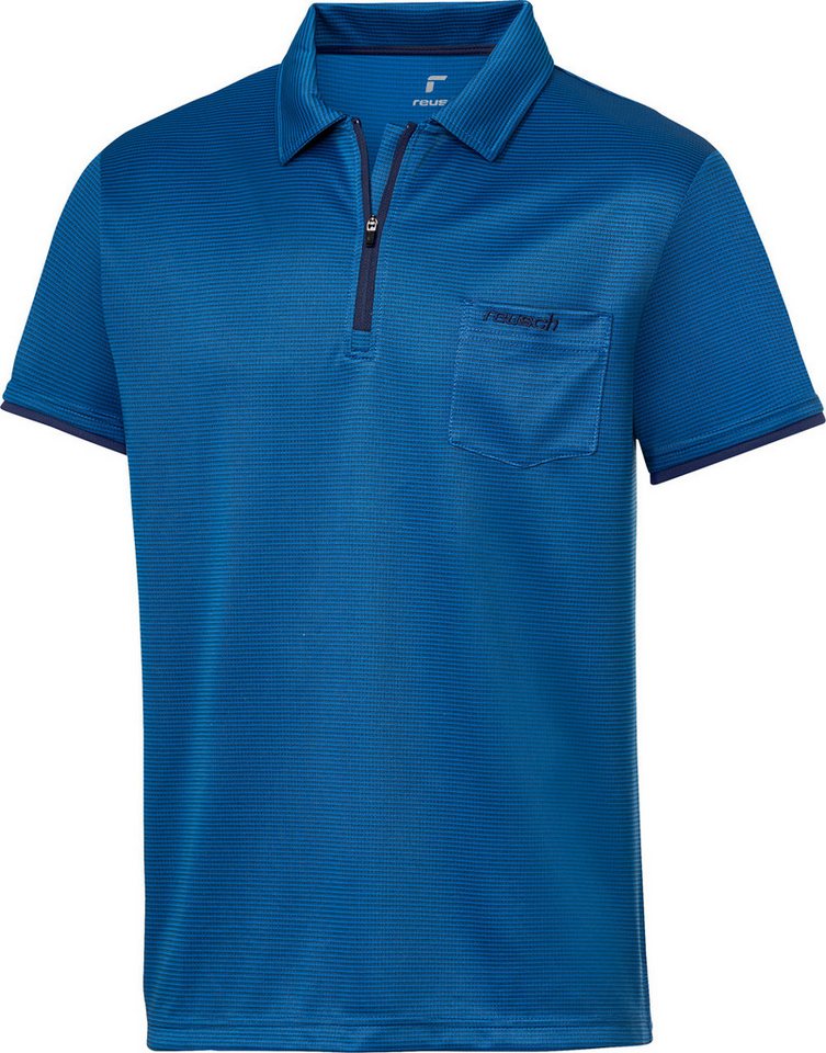 Reusch Funktionsshirt ultraleicht und mit praktischem Zipp-Polo-Kragen Reusch Funktionsshirt ultraleicht und mit praktischem Zipp-Polo-Kragen von Reusch