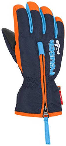 Reusch Herren Ben Handschuhe, Dress Blue/orange Popsicle, IV von Reusch