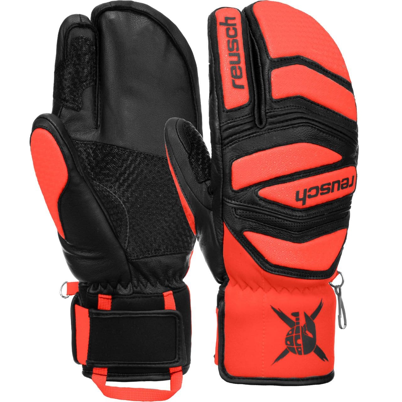 Reusch Herren Lobster WORLDCUP WARRIOR LOBSTER black/fluo red von Reusch