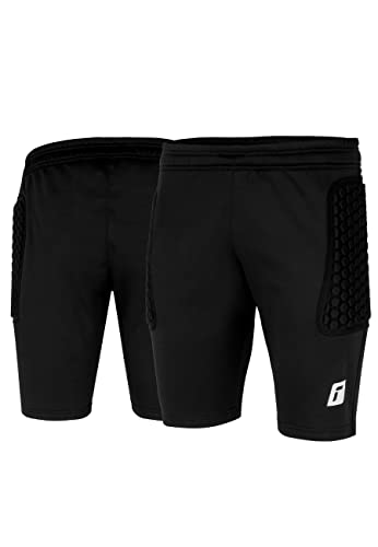 Reusch Jungen Torhüter Contest Ii Short Advance Junior Fußball Torwarthose Kurz Gepolstert Für Kinder, Schwarz/Silber, 140 EU Reusch Jungen Torhüter Contest Ii Short Advance Junior Fußball Torwarthose Kurz Gepolstert Für Kinder, Schwarz/Silber, 140 EU von Reusch