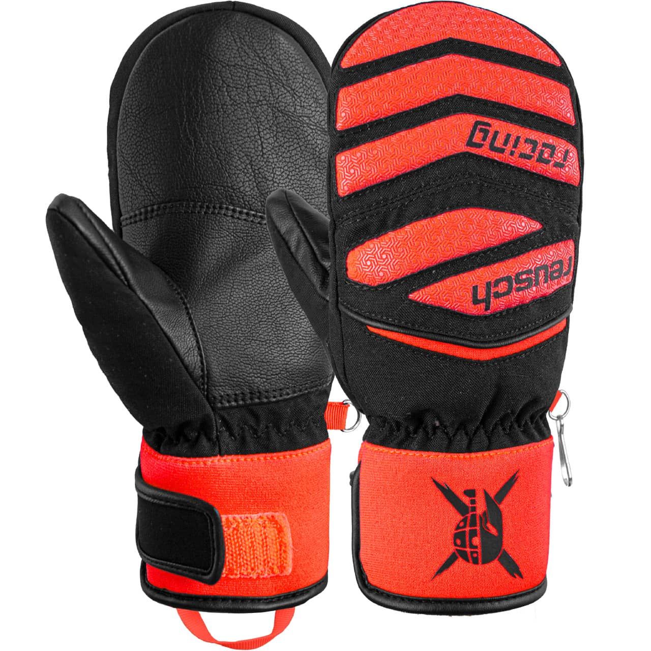 Reusch Junior Fäustling WORLDCUP WARRIOR PRIME R-TEX XT black/fluo red von Reusch