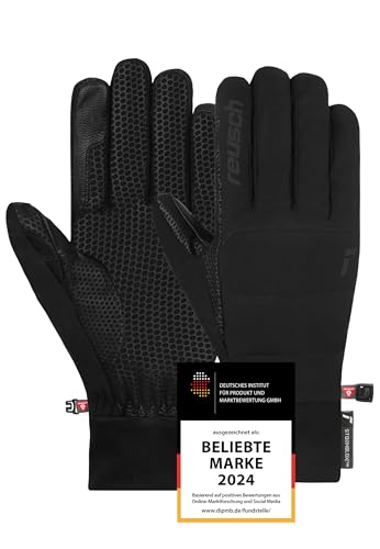 Reusch Kavik Touch-TEC STORMBLOXX™ warme, windabweisende und Wasserabweisende Unisex Multisporthandschuhe Outdoorhandschuhe für Damen und Herren touchscreenkompatibel Handy und Tablet von Reusch