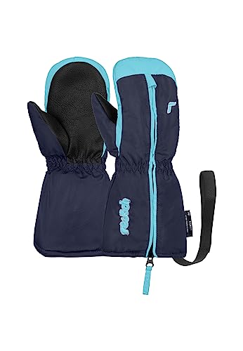 Reusch Unisex – Babys Kleinkinder Fäustlinge Tom Mitten Warm, Wasserdicht, Extra Atmungsaktiv, III, blau Reusch Unisex – Babys Kleinkinder Fäustlinge Tom Mitten Warm, Wasserdicht, Extra Atmungsaktiv, III, blau von Reusch