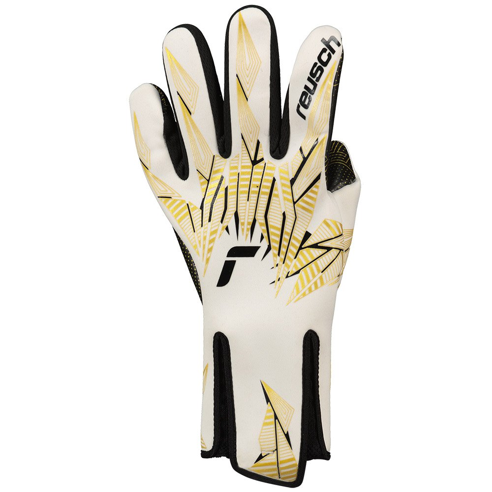 Reusch Pure Contact Gold X Glueprint Strapless Goalkeeper Gloves Beige 9 1/2 von Reusch