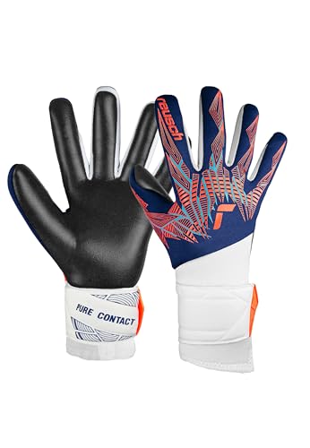 Reusch Pure Contact Silver Torwarthandschuhe für Erwachsene mit negativer Konstruktion und ultimativem Grip von Reusch