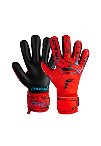 Reusch Torwarthandschuhe Attrakt Grip Evolution Finger Support mit gutem Grip und Innennaht Schnitt von Reusch