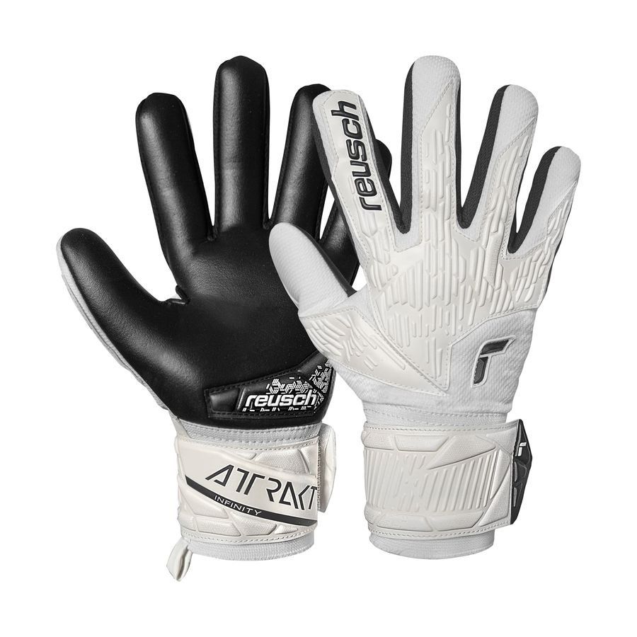 Reusch Torwarthandschuhe Attrakt Infinity NC Shine Bright - Weiß/Schwarz von Reusch