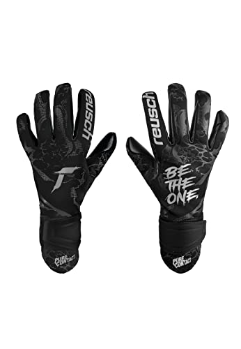 Reusch Torwarthandschuhe Pure Contact Infinity mit sehr gutem Grip und Innennaht Schnitt, 9.5, Schwarz Reusch Torwarthandschuhe Pure Contact Infinity mit sehr gutem Grip und Innennaht Schnitt, 9.5, Schwarz von Reusch