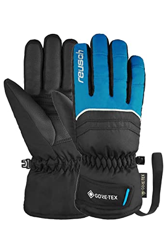 Reusch Kinder Teddy Gore-tex Wind-und Wasserdicht Warme Skihandschuhe Sporthandschuhe Schneehandschuhe Zum Schlittenfahren Winter-Handschuhe, 4.5, Schwarz / Brilliantblau Reusch Kinder Teddy Gore-tex Wind-und Wasserdicht Warme Skihandschuhe Sporthandschuhe Schneehandschuhe Zum Schlittenfahren Winter-Handschuhe, 4.5, Schwarz / Brilliantblau von Reusch