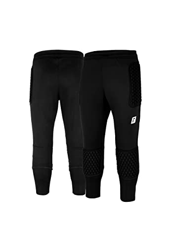 Reusch Herren Torhüter Contest 3/4 Short Advance Fußball Torwarthose Gepolstert Für Erwachsene, Schwarz/Silber, XXL EU Reusch Herren Torhüter Contest 3/4 Short Advance Fußball Torwarthose Gepolstert Für Erwachsene, Schwarz/Silber, XXL EU von Reusch