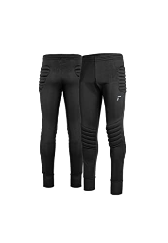 Reusch Herren Goalkeeper Goalkeeping Training Trousers Fußball Torwarthose lang gepolstert für Erwachsene, Black / Silver, XXL EU Reusch Herren Goalkeeper Goalkeeping Training Trousers Fußball Torwarthose lang gepolstert für Erwachsene, Black / Silver, XXL EU von Reusch