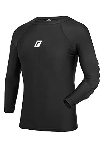 REUSCH Unisex-Erwachsene Compression Shirt Soft Padded Unter dem Badeanzug, 7700 Black, S von Reusch