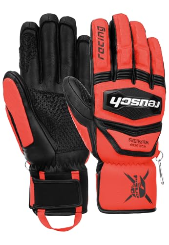 Reusch Worldcup Warrior SC extra warme, winddichte und atmungsaktive Unisex Winterhandschuhe Fingerhandschuhe Skihandschuhe für Damen und Herren bieten zuverlässigen Schutz vor Stößen und Verletzungen von Reusch