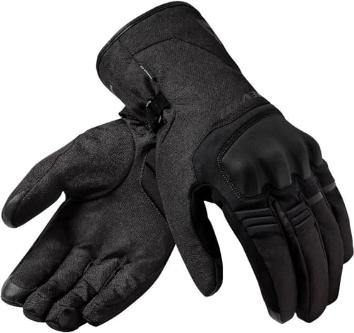 Revit Lava H2O WP Winter Damen Motorradhandschuhe, schwarz, S von Rev'It