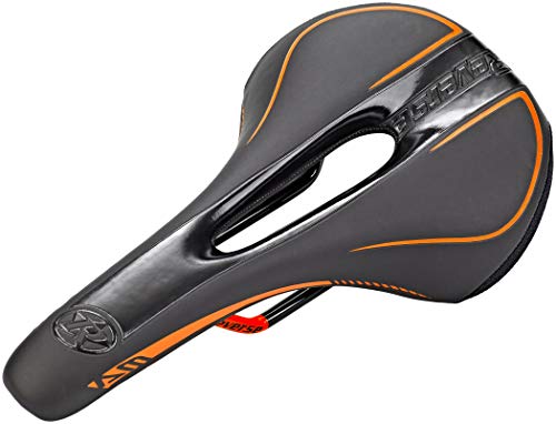 Reverse AM Ergo MTB Fahrrad Sattel schwarz/Fox orange Reverse AM Ergo MTB Fahrrad Sattel schwarz/Fox orange von Reverse
