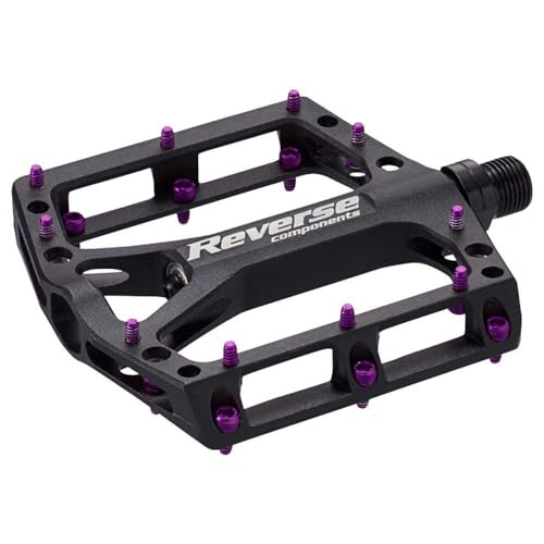 Reverse Black ONE Flat Fahrrad Pedal schwarz/lila Reverse Black ONE Flat Fahrrad Pedal schwarz/lila von Reverse