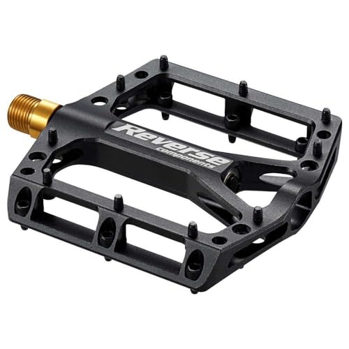Reverse Black ONE Titanium Flat Fahrrad Pedal schwarz/schwarz Reverse Black ONE Titanium Flat Fahrrad Pedal schwarz/schwarz von Reverse