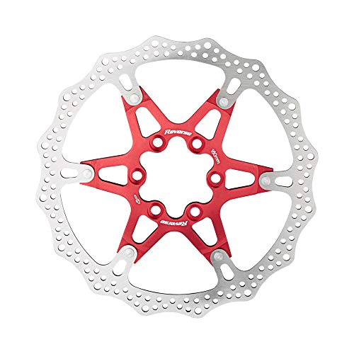 Reverse Bremsscheibe 180mm 6-Loch Alu/Stahl rot Reverse Bremsscheibe 180mm 6-Loch Alu/Stahl rot von Reverse