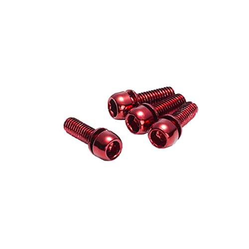 Reverse Disc Brake Bolt Set 4-teilig, rot, Bremszubehör Reverse Disc Brake Bolt Set 4-teilig, rot, Bremszubehör von Reverse