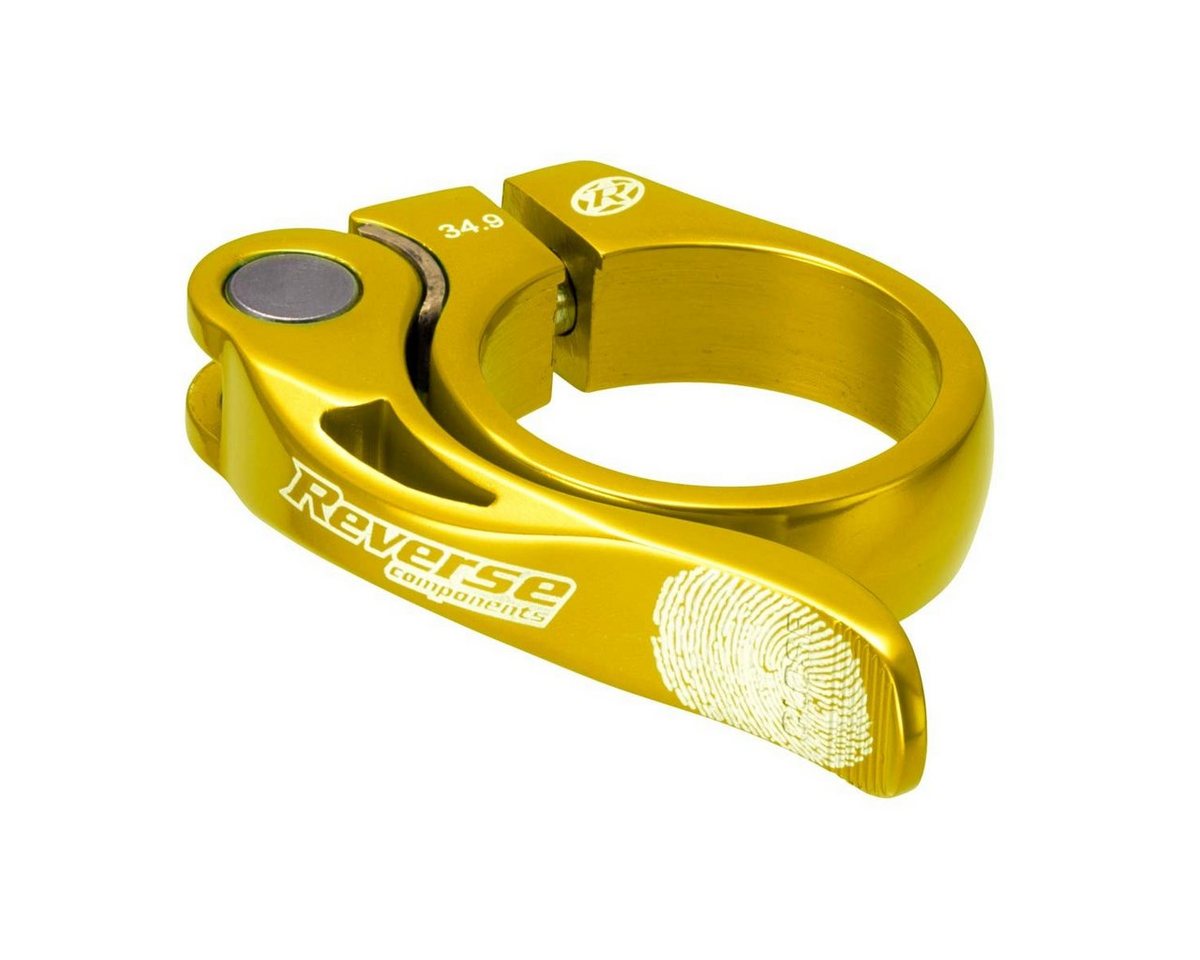Reverse Fahrradsattel Reverse Alu Sattelstützen Long Life Klemme 34,9mm gold Reverse Fahrradsattel Reverse Alu Sattelstützen Long Life Klemme 34,9mm gold von Reverse