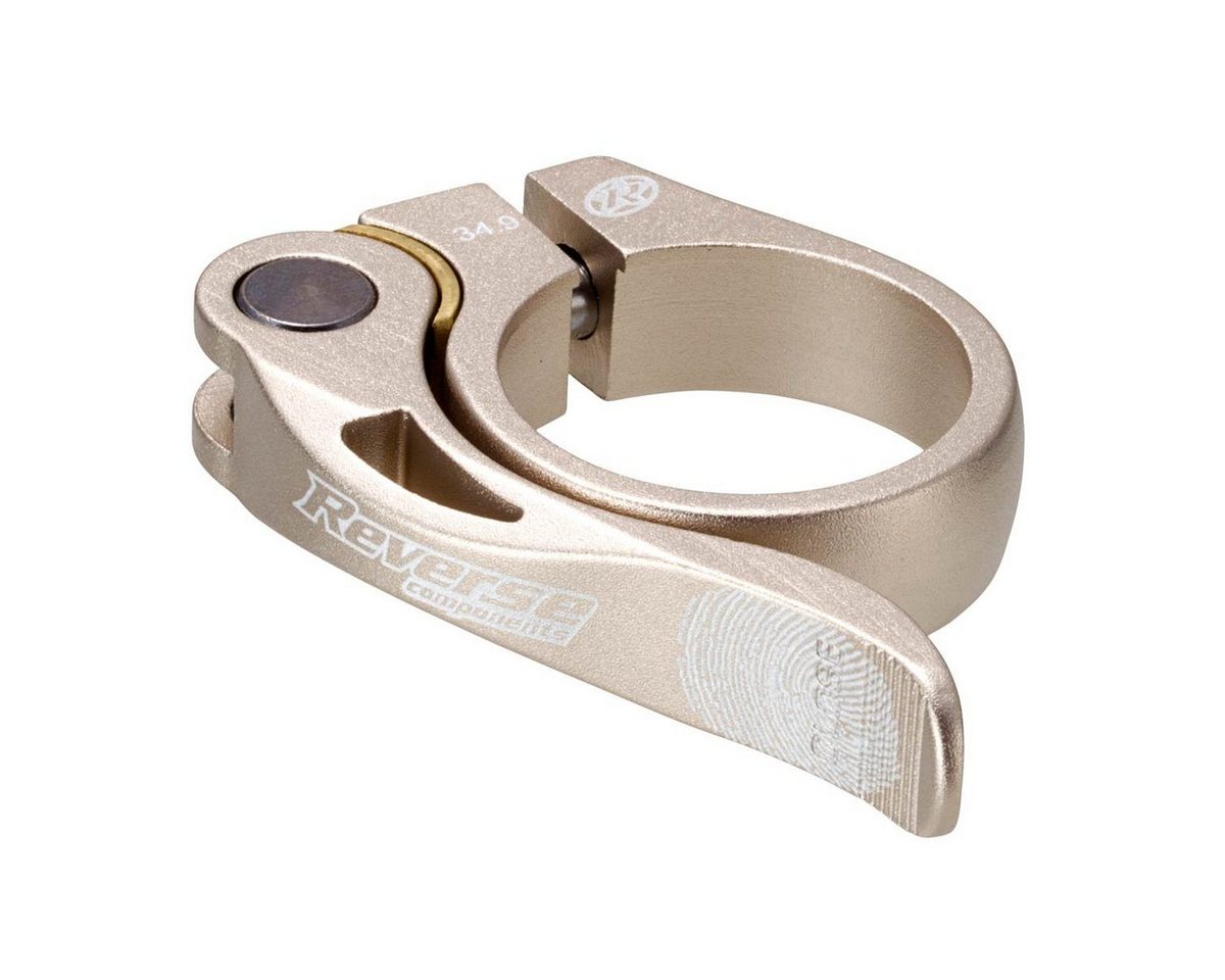 Reverse Fahrradsattel Reverse Alu Sattelstützen Long Life Klemme 34,9mm sandmetallic Reverse Fahrradsattel Reverse Alu Sattelstützen Long Life Klemme 34,9mm sandmetallic von Reverse