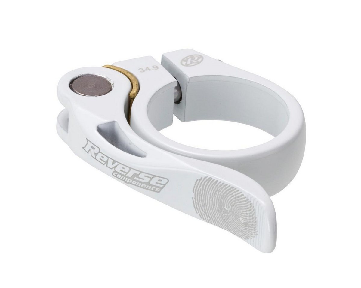 Reverse Fahrradsattel Reverse Alu Sattelstützen Long Life Klemme 34,9mm weiß Reverse Fahrradsattel Reverse Alu Sattelstützen Long Life Klemme 34,9mm weiß von Reverse