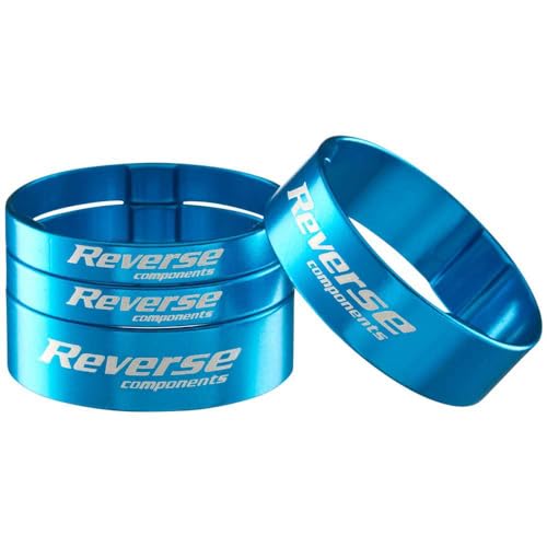 Reverse Gabelschaft Spacer Set Ultra- Light Alu 1 1/8 hell blau Reverse Gabelschaft Spacer Set Ultra- Light Alu 1 1/8 hell blau von Reverse
