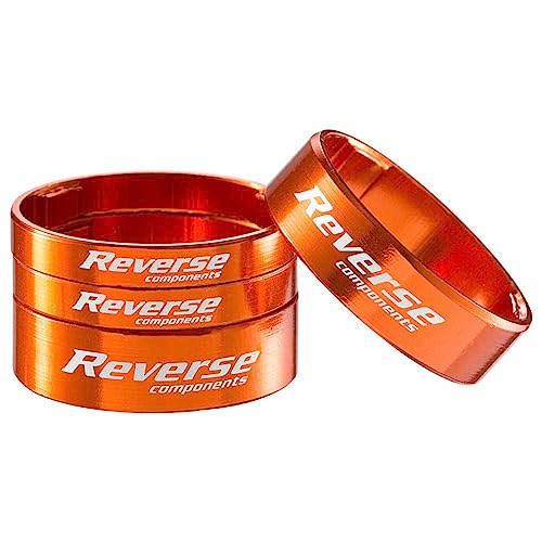 Reverse Gabelschaft Spacer Set Ultra- Light Alu 1 1/8 orange von Reverse