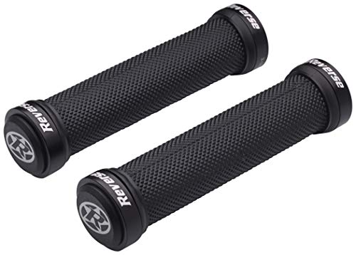 Reverse Griff Classic Fahrrad Schraubgriffe 28mm schwarz/schwarz Reverse Griff Classic Fahrrad Schraubgriffe 28mm schwarz/schwarz von Reverse