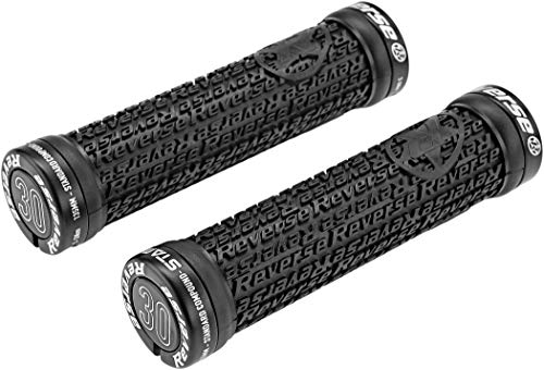 Reverse Grip Stamp Fahrrad Schraubgriffe schwarz/schwarz Reverse Grip Stamp Fahrrad Schraubgriffe schwarz/schwarz von Reverse