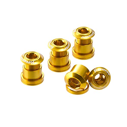 Reverse Kettenblattschrauben 4er Set Aluminium Gold Reverse Kettenblattschrauben 4er Set Aluminium Gold von Reverse