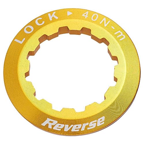 Reverse Lock Ring Kassetten Abschlußring Gold von Reverse